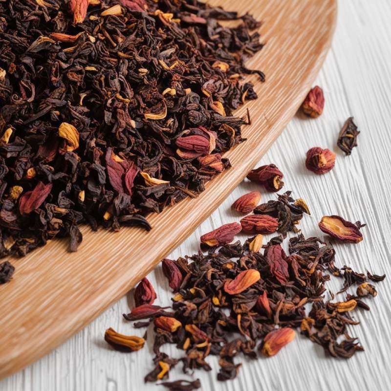 foglie di tè rooibos